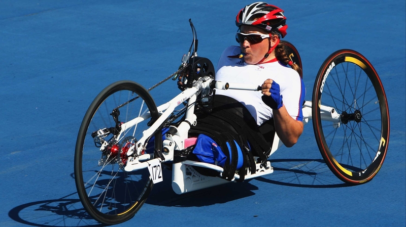 Rachel Morris' defence of her Paralympic handcycling title is in doubt after she was hit by a car