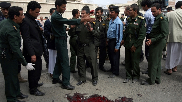No immediate claim of responsibility for the attack in Yemen