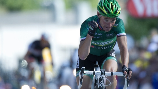 Thomas Voeckler claimed the 10th stage on the Tour de France