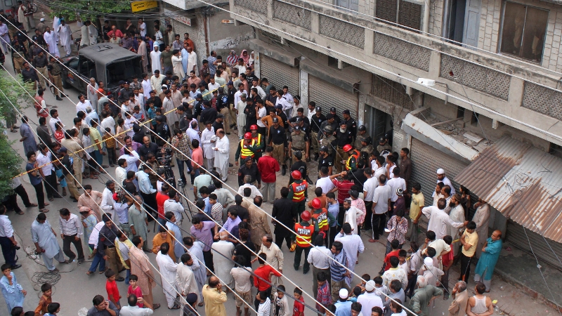 The officers killed were in the city for training