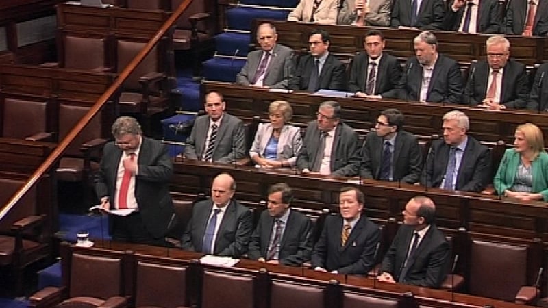 James Reilly made a personal statement in the Dáil last night