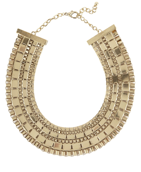 Pharoah collar necklace, £35 as Asos