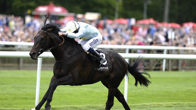 Ryan Moore pushes Fiorente out to victory at Newmarket