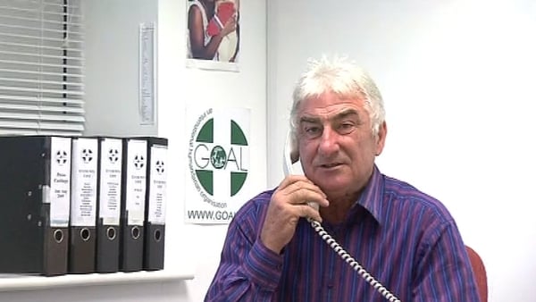 John O'Shea was CEO of GOAL for the past 35 years