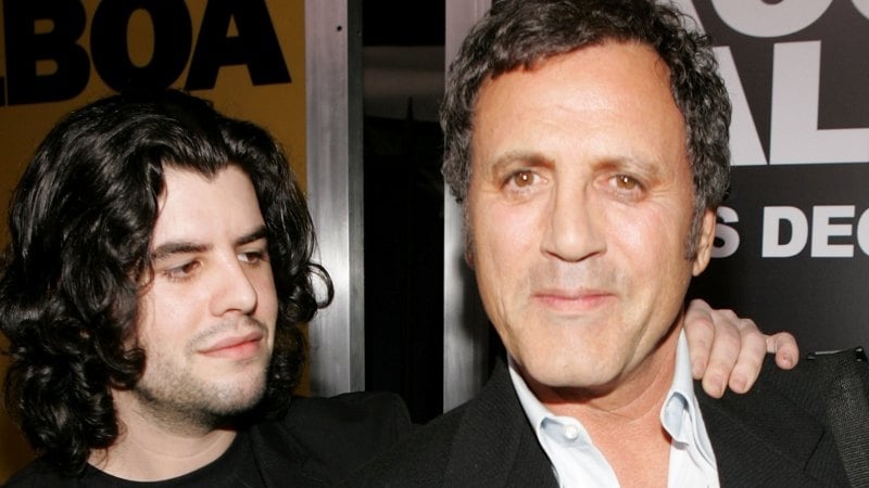 Sage Stallone and Frank Stallone