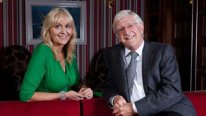 Miriam O'Callaghan and Michael Parkinson