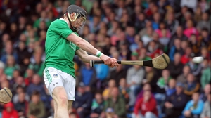 Wayne McNamara fires home Limerick's first goal