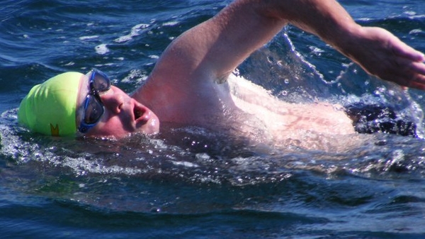It could take Steve Redmond 35 hours to swim to Pembrokeshire
