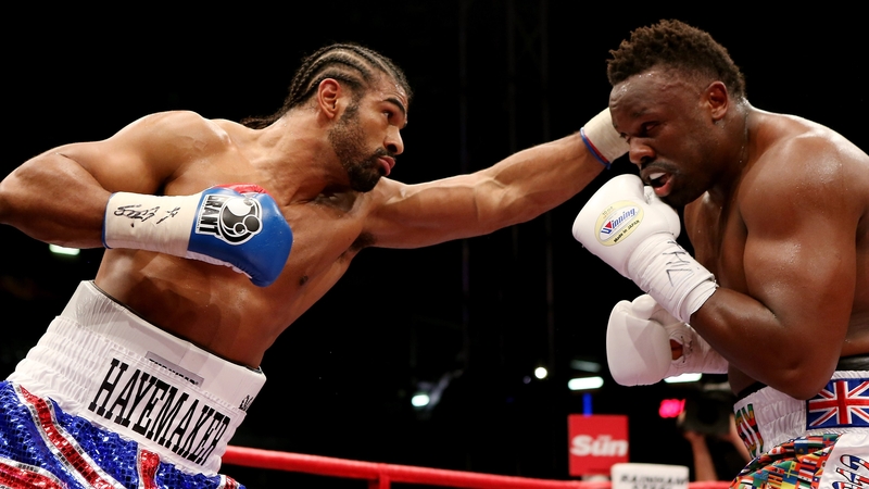 David Haye stopped Dereck Chisora in the fifth round in Upton Park