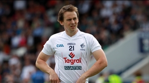 Johnston makes makes his first appearance in a Kildare jersey