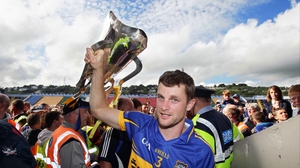 Tipperary captain Paul Curran with the Munster trophy