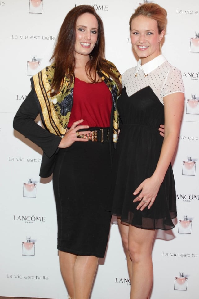 Aibheann McCaul and Aoibhin Garrihy