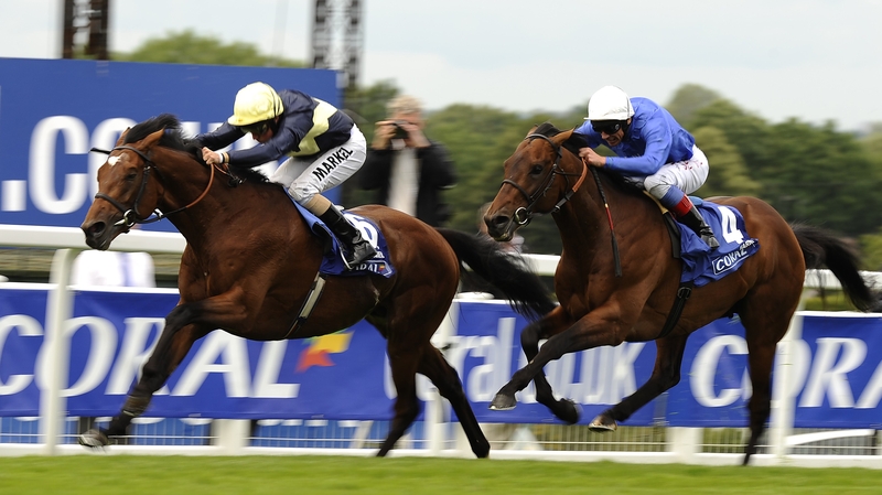 Farhh (r) tried in vain to wrestle the Coral Eclipse from Nathaniel