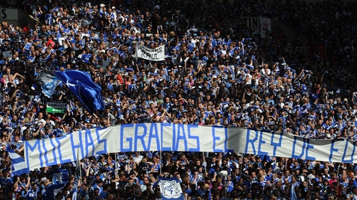 Standing-room only at the Veltins-Arena in Gelsenkirchen