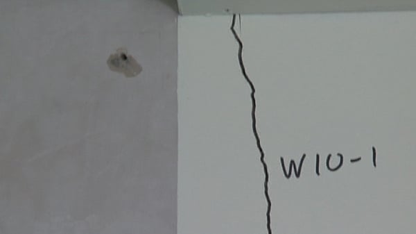 Pyrite causes cracks and swellings in walls and floors