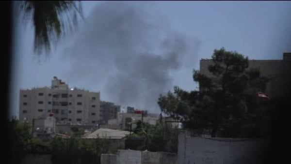 Rebels have taken positions in Damascus in recent days as part of a new offensive