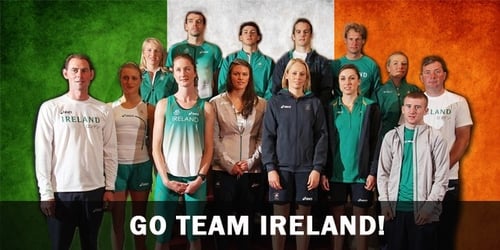 Just some of the athletes who will be representing Ireland at London 2012