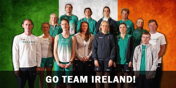 Just some of the athletes who will be representing Ireland at London 2012