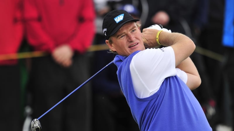 Ernie Els leads at the BMW International Open in Munich