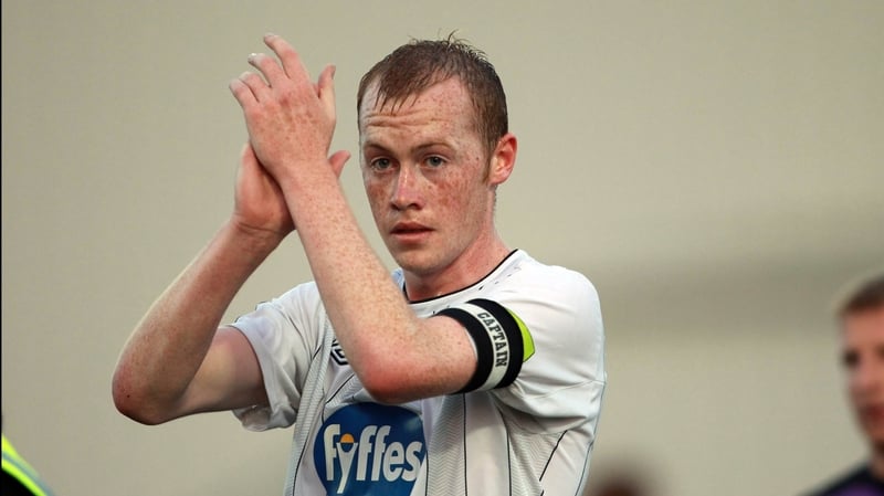 Chris Shields played a captain's role for Dundalk