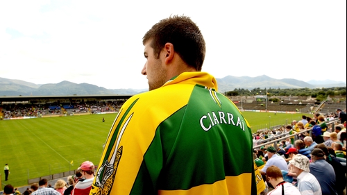 This Kerry fan was awaiting the much-anticipated clash between his county and Tyrone