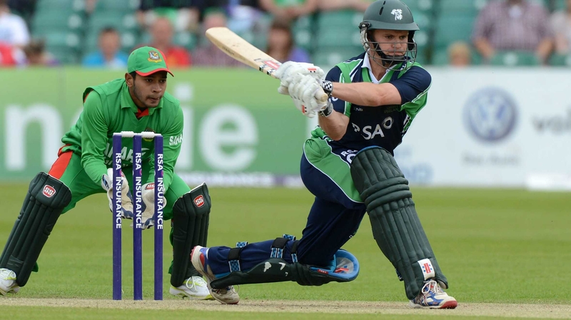 William Porterfield holed out off Mortaza for 28