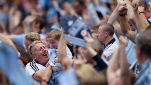 Dublin supporters were in buoyant mood after their side's quick-fire goals