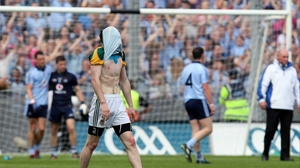 Meath's Donnacha Tobin shows his disappointment after the Royals' 2-13 to 1-13 defeat