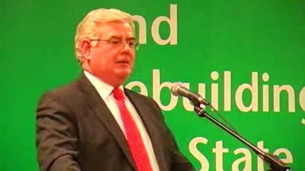 Tánaiste Eamon Gilmore delivered the John Hume address