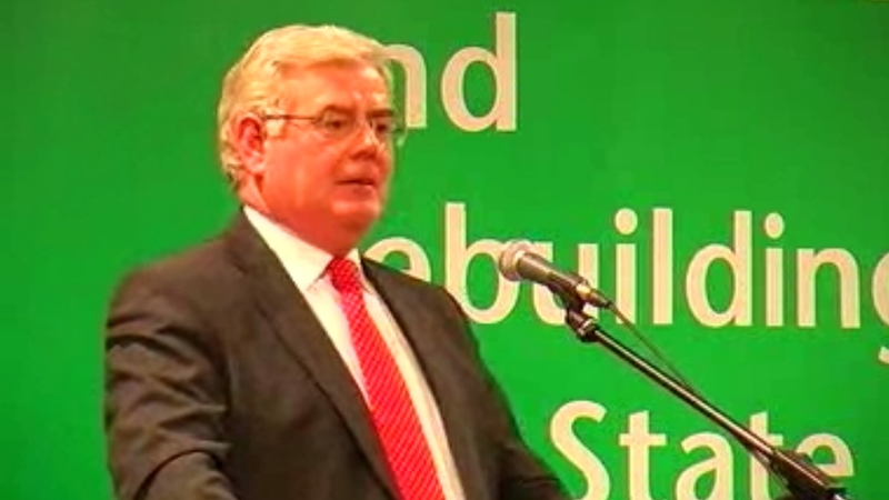 Tánaiste Eamon Gilmore delivered the John Hume address