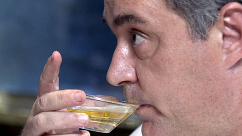 Ferran Adrià sips a cocktail