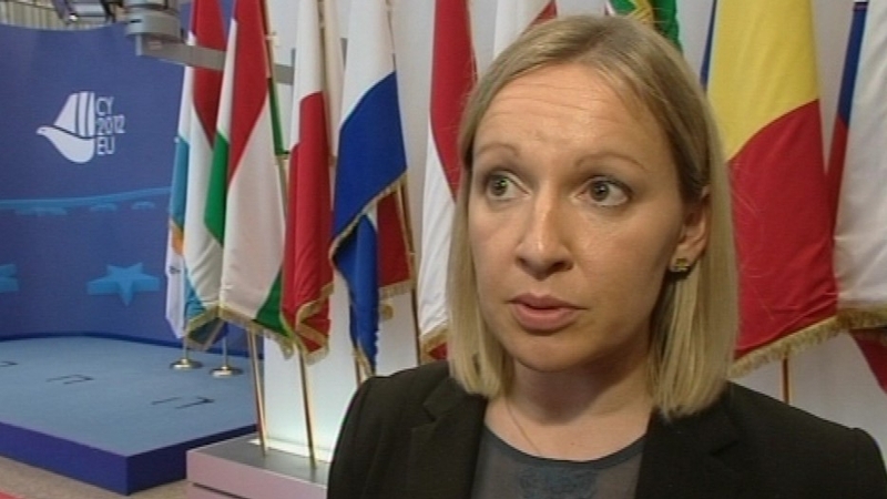 Minister for European Affairs Lucinda Creighton said that the euro faces its biggest test ever