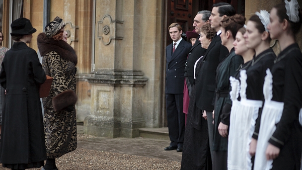 Martha Levinson arrives at Downton