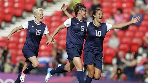 The USA came from 2-0 down to win 4-2 against France