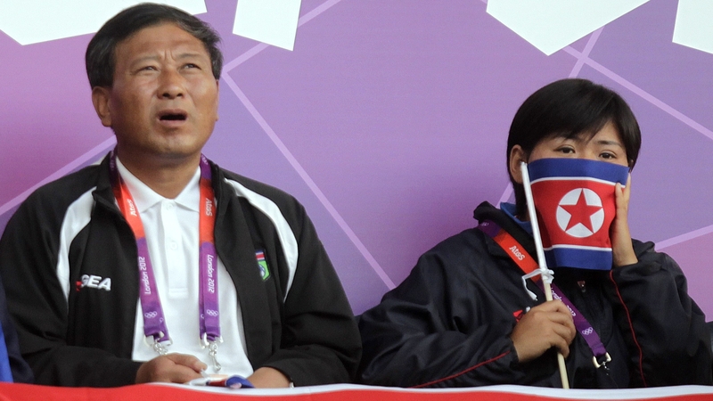 North Korea's fans react in horror to the embarrassing flag gaffe