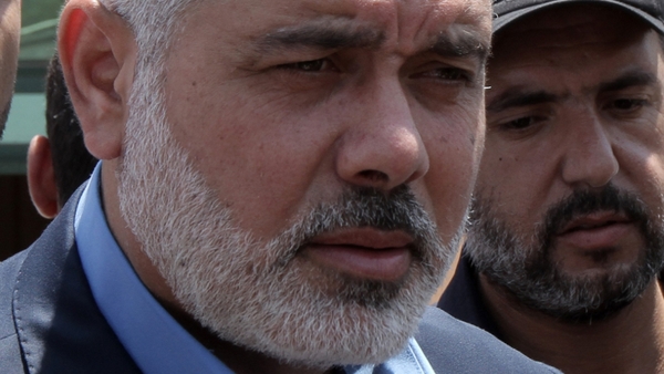 Palestinian Hamas premier in the Gaza Strip Ismail Haniya