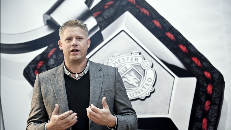Peter Schmeichel captained Manchester United to Champions League glory in 1999