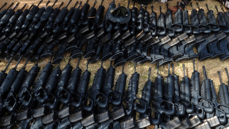 The US announced it needed more time to consider treaty on global weapons trade