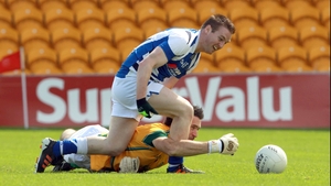 But the Royals' goalkeeper David Gallagher gave away a penalty by fouling Colm Kelly