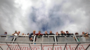 Spectators look on at O'Connor Park in Tullamore