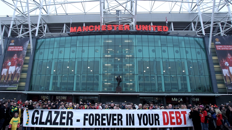 Many Manchester United fans have long been unhappy with the way the Glazer family have run the club