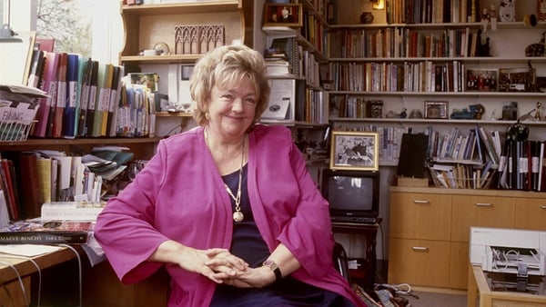Meave at home in her study in Dalkey. Photo: John Cooney