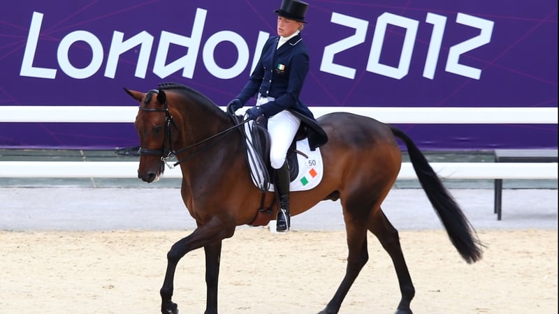 Camilla Speirs and horse Portersize Just a Jiff avoided serious injury after an ugly fall