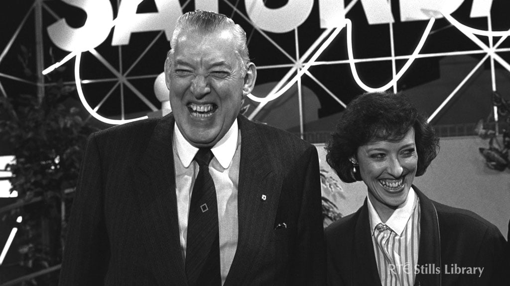 Ian Paisley and daughter, Rhonda Paisley.