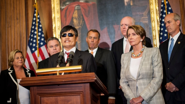 Chen Guangcheng said Beijing had not honoured guarantees made to him