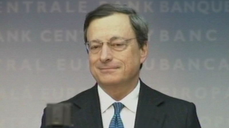 Mario Draghi said bank preparing a new bond buying programme