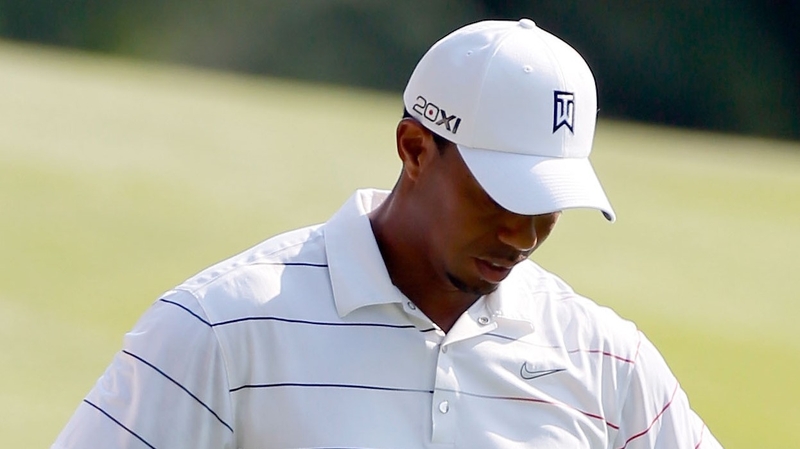 Tiger Woods was left frustrated by his putting in Ohio