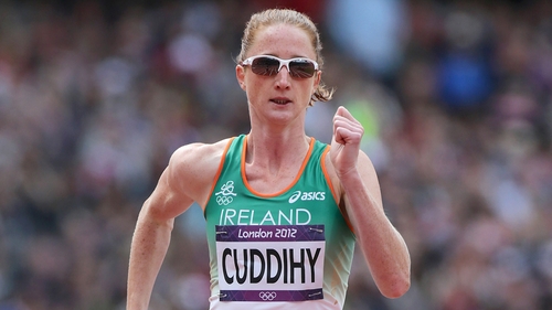 Joanne Cuddihy is through to the semi-finals of the women's 400m