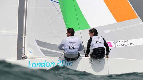 There was Irish involvement in five sailing events this afternoon