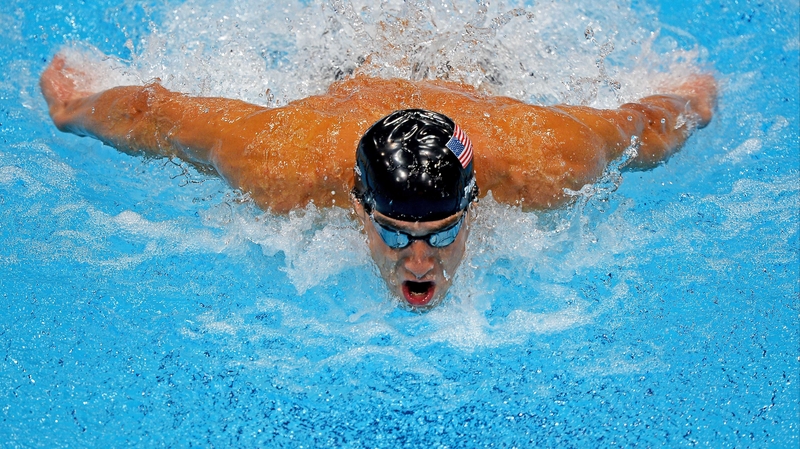 Michael Phelps could only manage seventh in the 100m at the US nationals